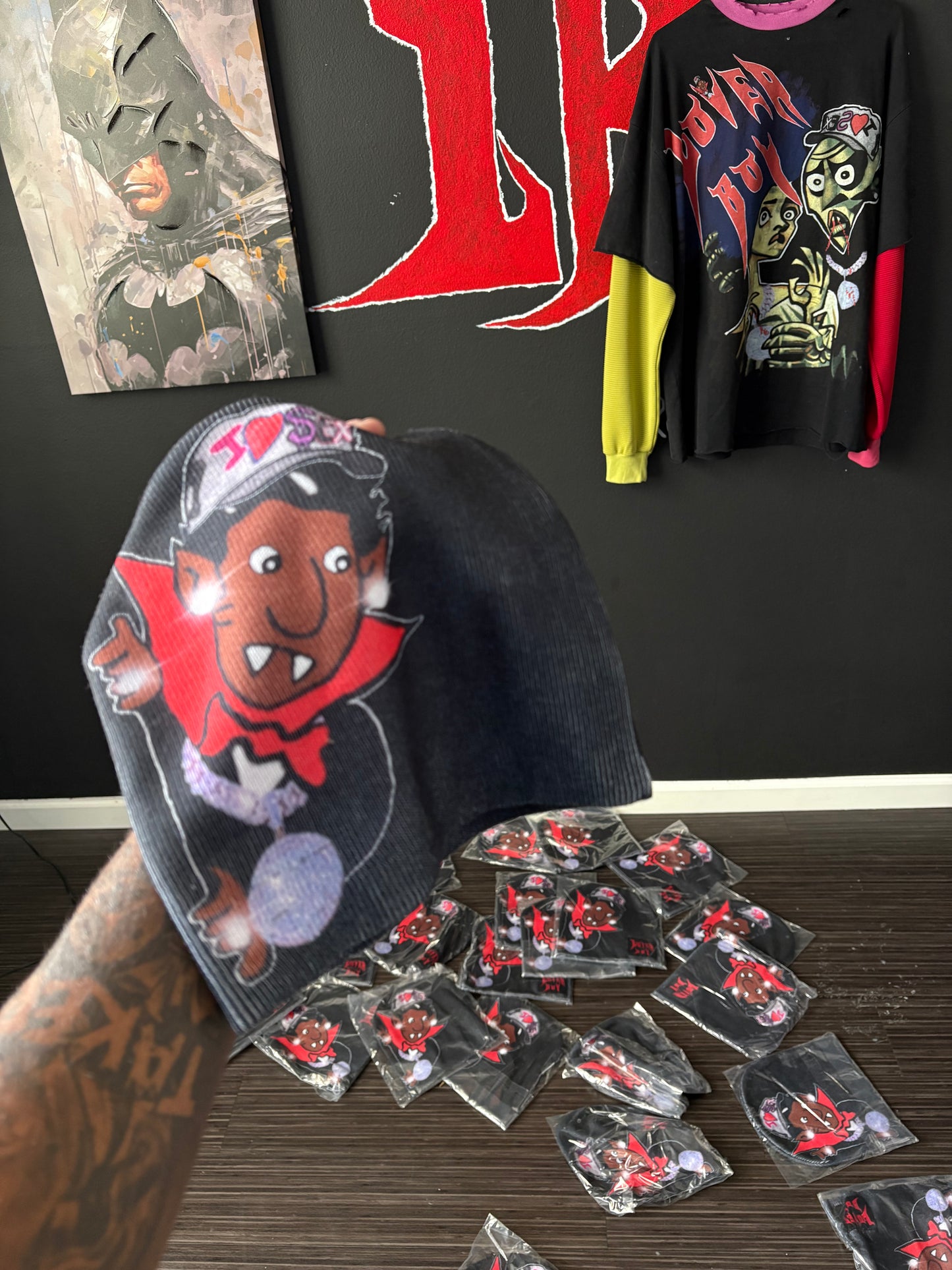 Vamp beanie